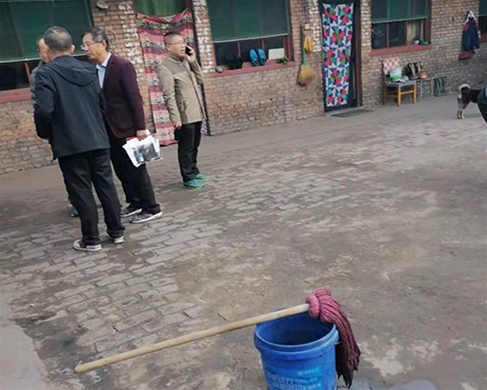 縣委、鎮(zhèn)府領導煤改電驗收工程