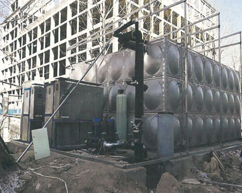 中國電科所2臺300KW電磁采暖鍋爐，1臺150KW電磁采暖爐